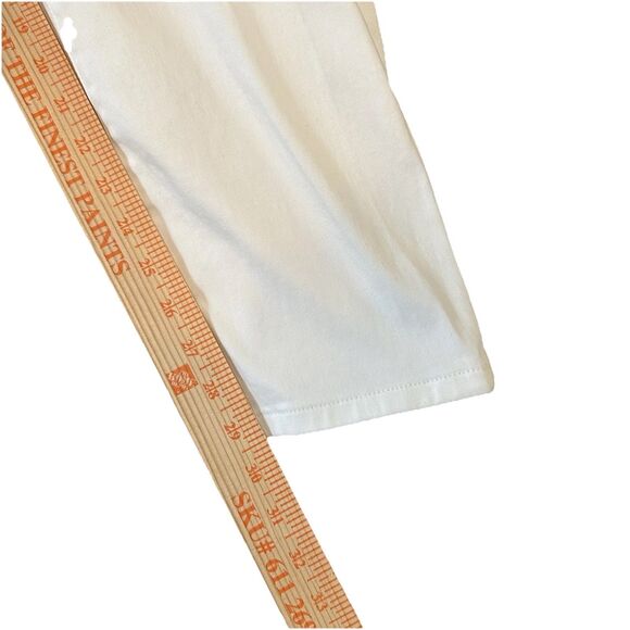 Michael Kors Selma Skinny Jeans Women Plus Sz 18W White Minimalist Comfy Casual - Picture 15 of 15